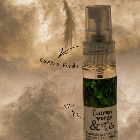 Spray Áurico de Cuarzo Verde | Salud y Equilibrio Vital 