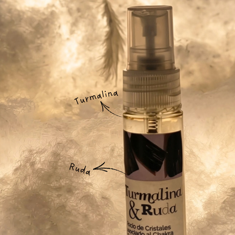 Spray Áurico de Turmalina | Protección y Limpieza Energética