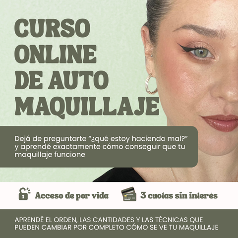 Curso de Automaquillaje Online: Rostro y ojos