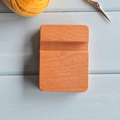 Base de madera para exhibir bastidores de bordado