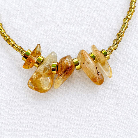 Collar Citrino 