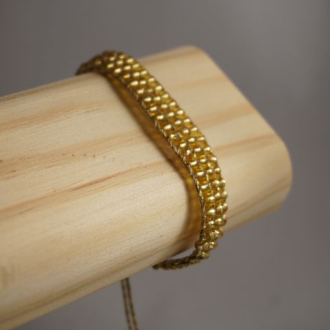 Pulsera Destellos Dorada