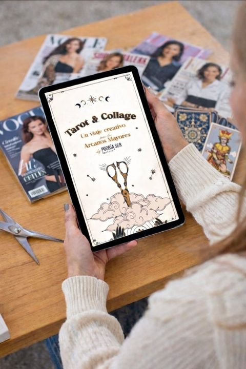 E-book Tarot & Collage - Viaje creativo por los Arcanos Mayores