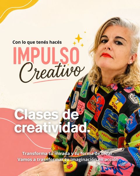 ✨ PACK IMPULSO CREATIVO ✨ (cupos limitados hasta 10 alumnos) 21 de ocubte 20hs virtual