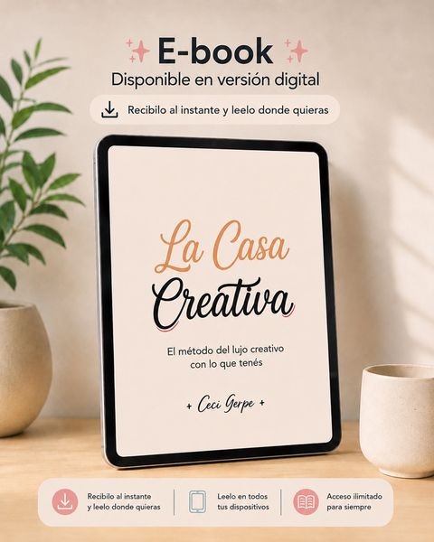 🟫E-BOOK LA CASA CREATIVA (Groncheta)