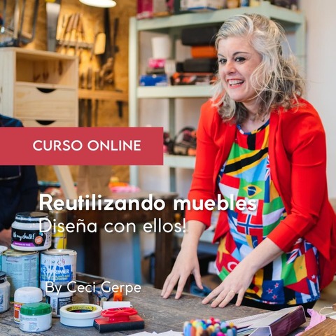 Reutilizando y diseñando con muebles.