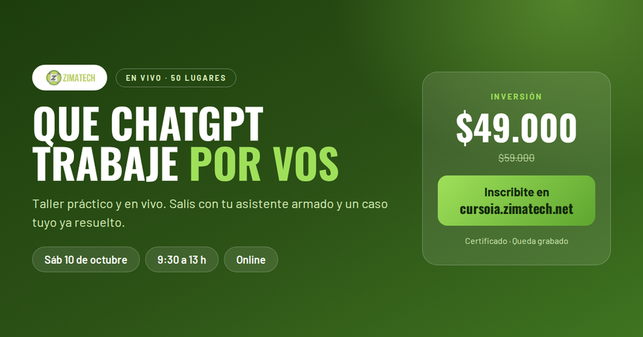 Taller de ChatGPT