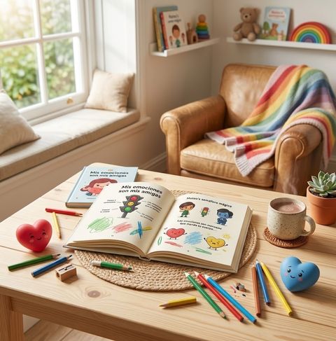 Mis emociones son mis amigas: Cuaderno de emociones y mindfulness infantil