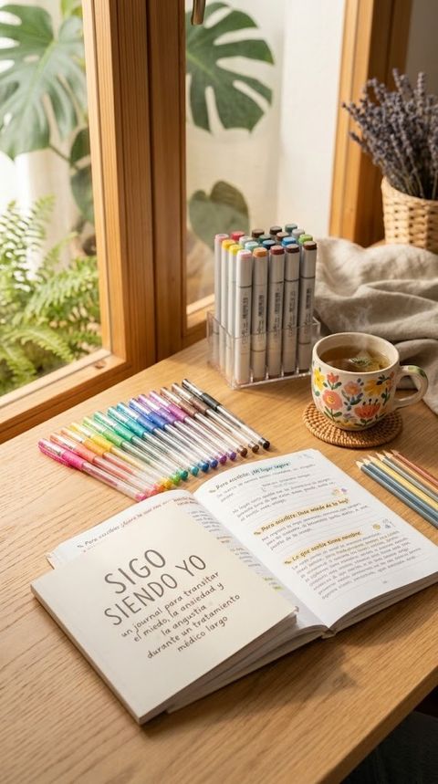 Sigo Siendo Yo: Journal de acompañamiento en tratamientos médicos para adolescentes