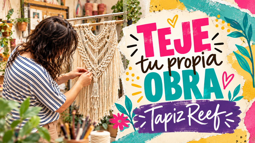 Tejé tu propia Obra: Tapiz Reef