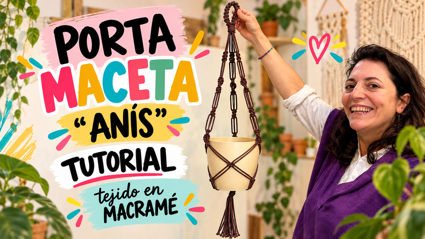 Porta Macetas Anís