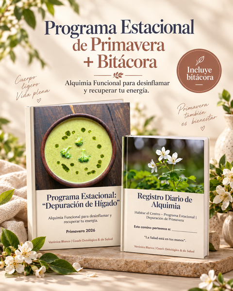 Programa Estacional: Depuración de Hígado / Primavera (Guía + Bitácora)