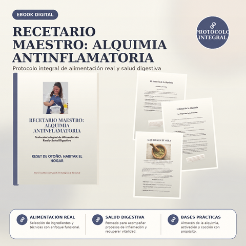 E-book Recetario Maestro: Alquimia Antiinflamatoria