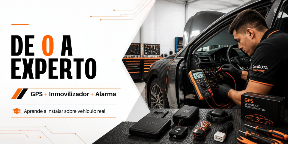 CURSOS DE 0 A EXPERTO — GPS + INMOVILIZADOR + ALARMA
