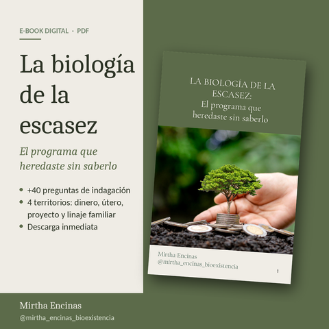 La Biología de la Escasez