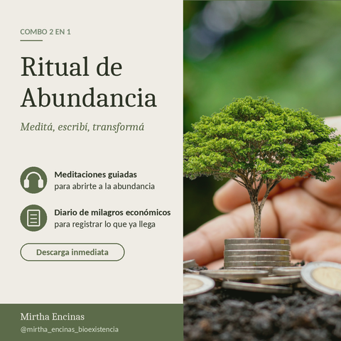 Ritual de Abundancia: Meditá, Escribí, Transformá