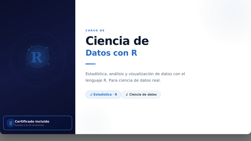 Ciencia de datos con R