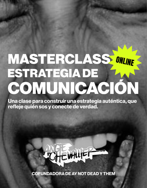 MASTERCLASS! Estrategia de Comunicación