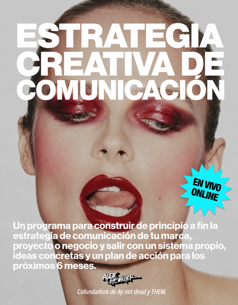 ESTRATEGIA CREATIVA DE COMUNICACIÓN
