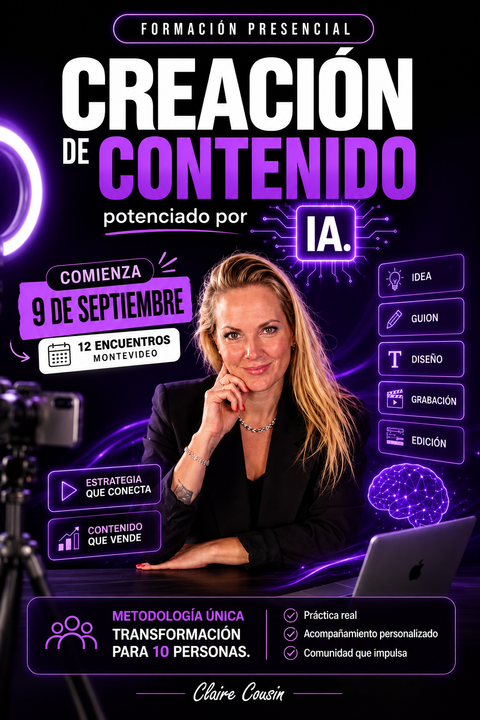 FORMACIÓN: CREACIÓN DE CONTENIDO 