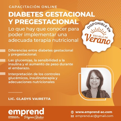Diabetes Gestacional y pregestacional