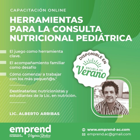 Herramientas para la consulta nutricional pediátrica