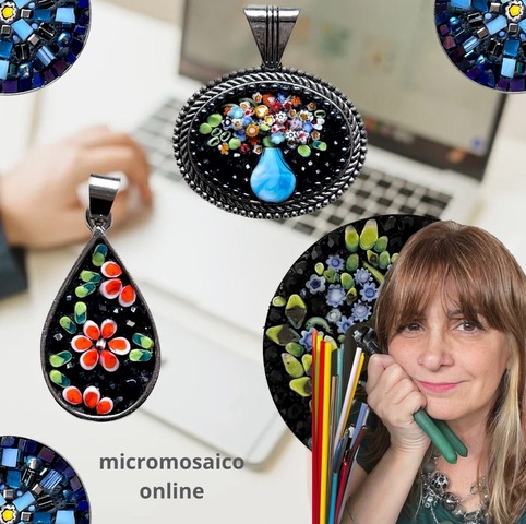 CURSO DE MICROMOSAICO EN JOYAS Y BIJOU