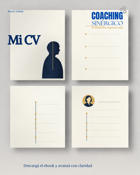 Mi CV: Cómo contar mi trayectoria -para quien busca empleo- (Workbook digital)